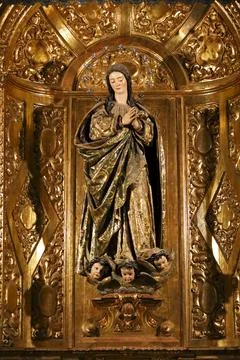The Chapel of The Immaculate Conception called The Little Blind Girl in The.. Stock Photos