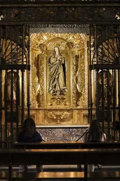 The Chapel of The Immaculate Conception called The Little Blind Girl in The.. 스톡 사진