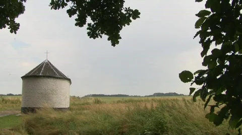 Chapel lonely Stock Footage 495353