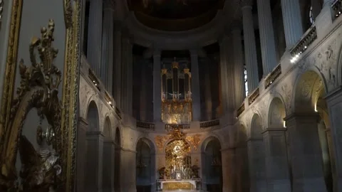 Chapel in the Palace of Versailles 動画素材 197217090