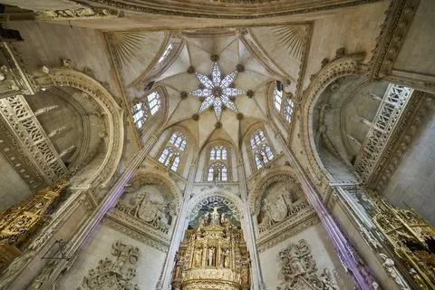 Chapel of the Purification or of the Constables by Simn de Colonia Stock-Fotos