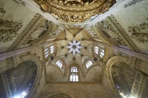 Chapel of the Purification or of the Constables by Simn de Colonia 스톡 사진