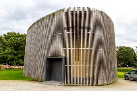 Chapel of Reconciliation in Berlin, Germany Stock Photos