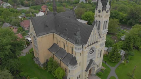 Chapel River Landscape Stock Footage 155199568