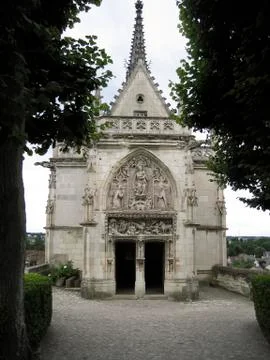 Chapel of Saint-Hubert Stock Photos