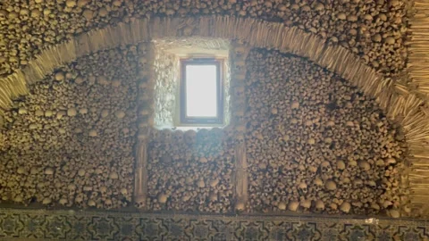 Chapel of Skulls and Bones Stock-Footage 201186975