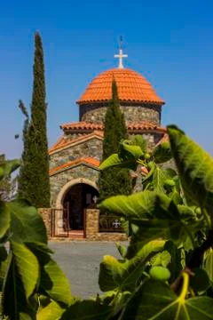 Chapel of Stavrovouni Monastery Stock Photos
