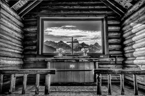 Chapel of the Transfiguration Stock Photos