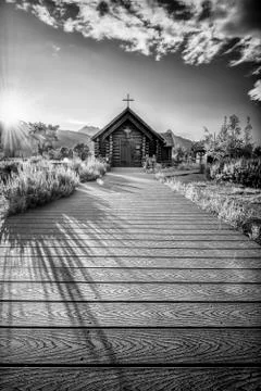 Chapel of the Transfiguration Stock Photos