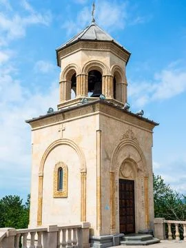 Chapel in Tsminda Sameba Monastery in Batumi city Stock Photos