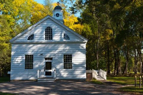 Chapel in the Woods Stock Photos