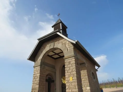 Chapel in Wormeldange Stock Photos