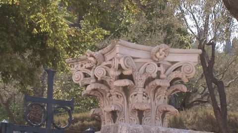 Chapiter in Gethsemane Stock Footage 4365652