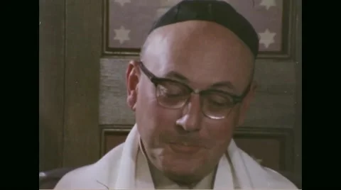 Chaplin talking about personal identity and participation in religious activity Stock Footage 44573596