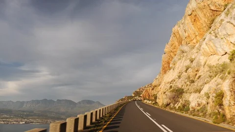 Chapmans Peak. Exploring Cape Town, South Africa. Travel. Vídeos de archivo 127645336