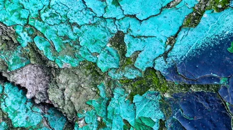 Chapped Surface Rotates Stock Footage 43072716