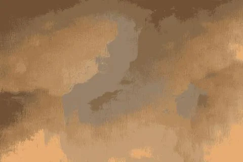 Chapped texture of a scratched wall painted in orange Stock Illustration