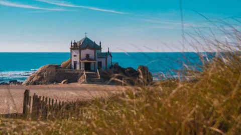 Chappel on the Beach Stock Photos