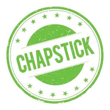 CHAPSTICK stamp sign Stock Illustration