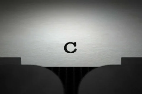 Chapter 1 - Type Written NTSC Stockbeeldmateriaal 815976