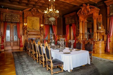 The chapultepec castle dining room Stock Photos