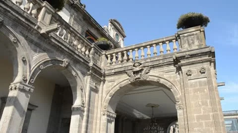 Chapultepec Castle Vídeo Stock 10728755