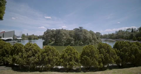 Chapultepec Lake Mexico city Video stock 139239100