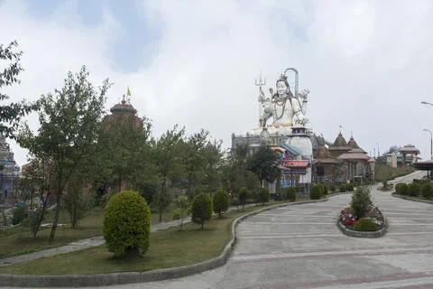 Char Dham or Siddheswar Dham, Namchi, Sikkim, India Stock Photos