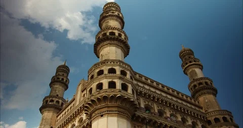 Char Minar Time Lapse Stock Footage 72996893