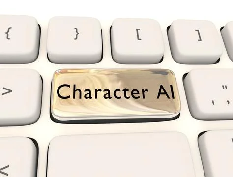Character AI concept Stock Illustration