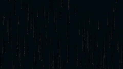 Character and symbols rain in digital cyberspace background video scene wit.. Stock Footage 324649672