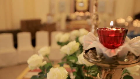 Character attributes. Wedding ceremony Stock Footage 88321602