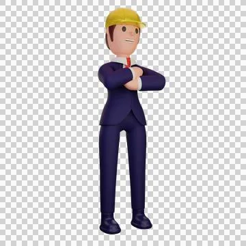 Character with business concept Stock Illustration
