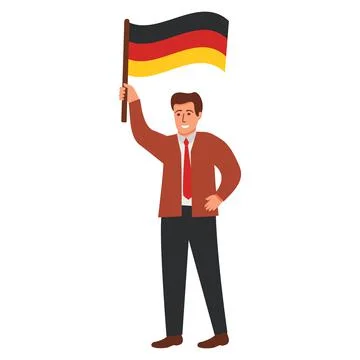 Character cartoon vector flat illustration. Isolated on white background. Stock Illustration