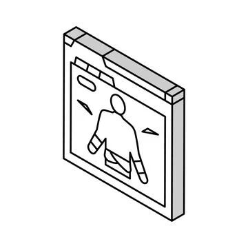 Character design game development isometric icon vector illustration Stock Illustration