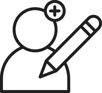 Character design icon Stock Illustration