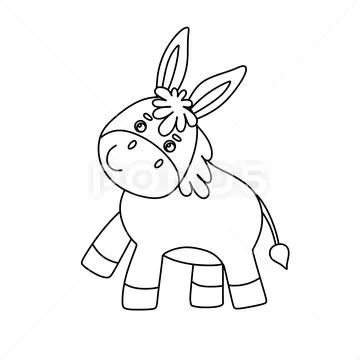 How to Draw a Donkey | A Step-by-Step Tutorial for Kids