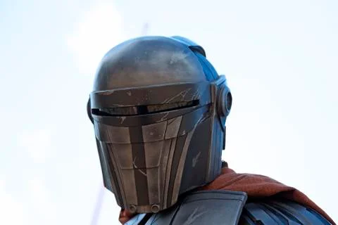 Character from the future against a light background Stock Photos