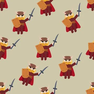 Character pattern Stock Illustration