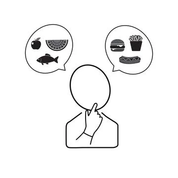Character of a person Stock Illustration