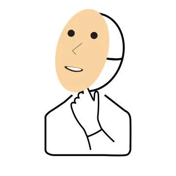 Character of a person Stock Illustration