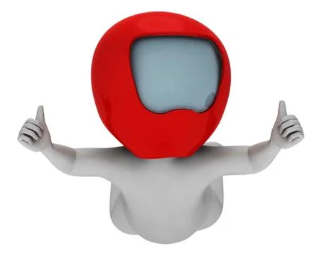 Character Skydiving Means Free Falling And Man 3d Rendering 스톡 일러스트