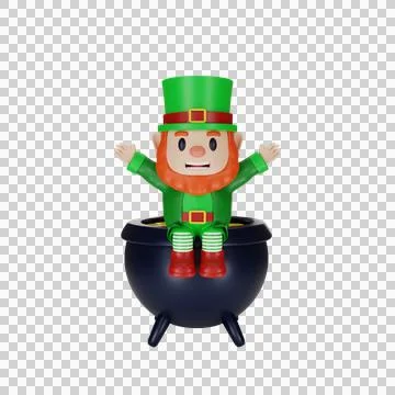 Character st. patrick's day concept Stock Illustration