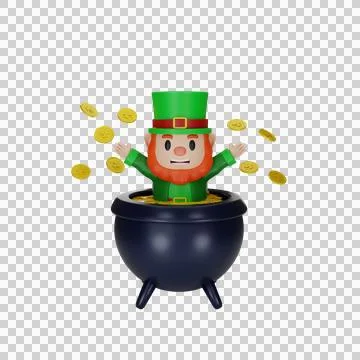 Character st. patrick's day concept Stock Illustration