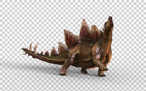 Character of Stegosaurus Illustrazione stock