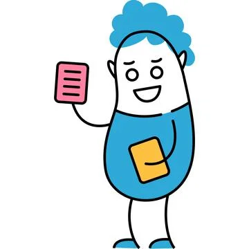 Character using geolocation mobile app vector icon Stock Illustration