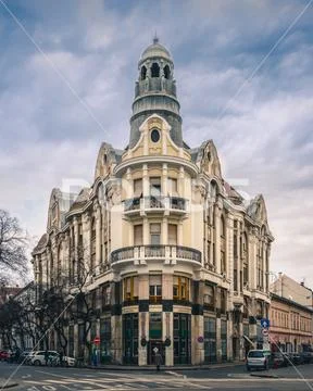 Characteristic building of Szeged Stock Photos