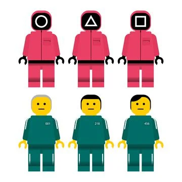 The characters of the game have recently become popular due to the film, suit Stock Illustration