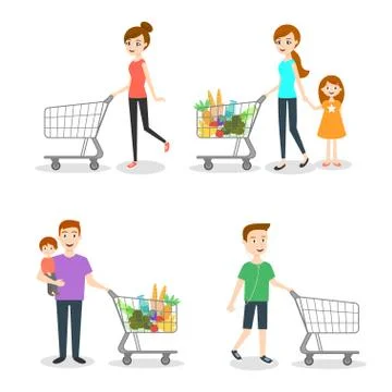 Characters Stock Illustration