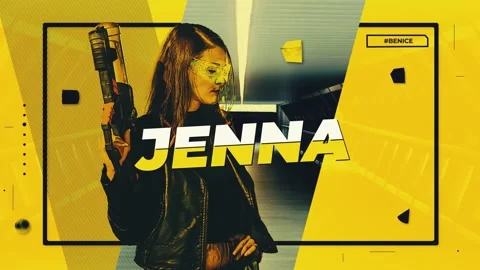 Characters Promo After Effects stock